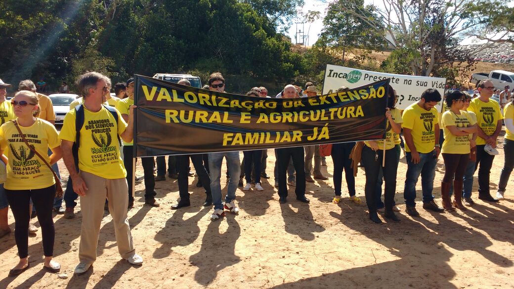 Greve dos servidores do Incaper começa nesta quarta-feira